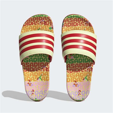 adidas slippers dames geel|adidas slippers nl.